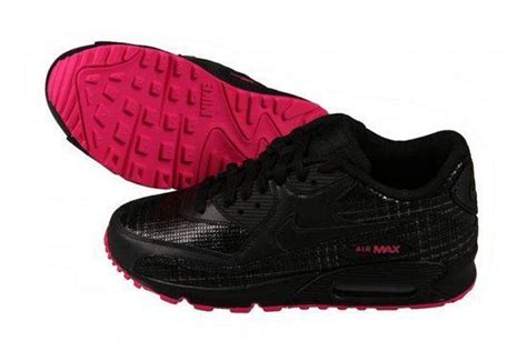 nike air max dames zwart met roze